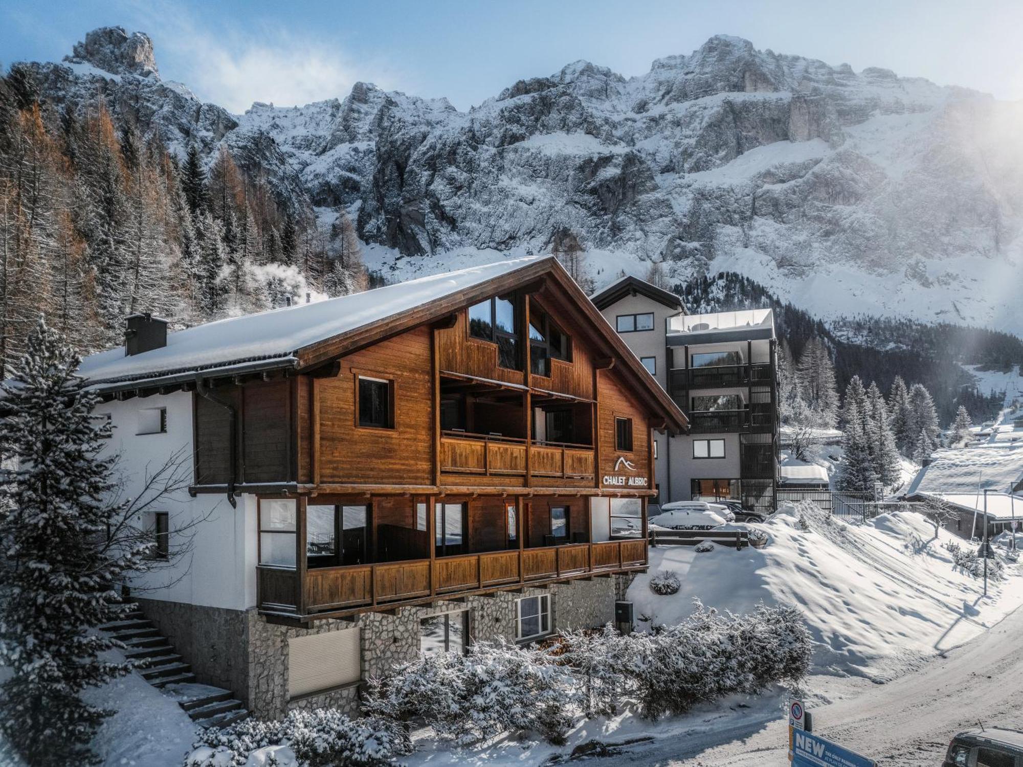 Chalet Albric Selva di Val Gardena Kültér fotó